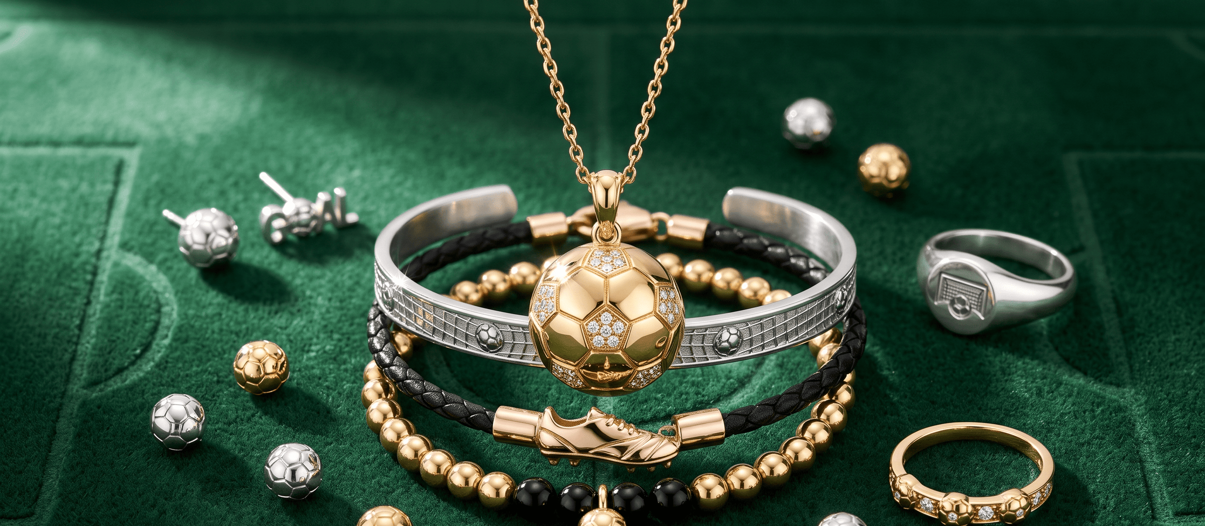 Soccer-Inspired Jewellery - Design Jewellers & Diamonds
