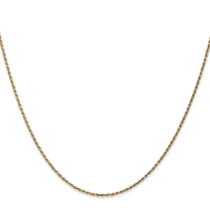 Gold 1.15mm Rope Chain, 16"