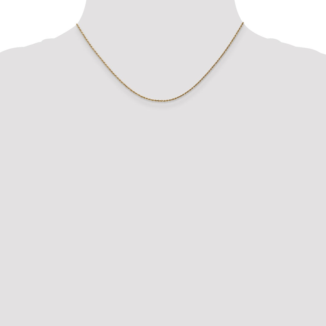 Gold 1.15mm Rope Chain, 16