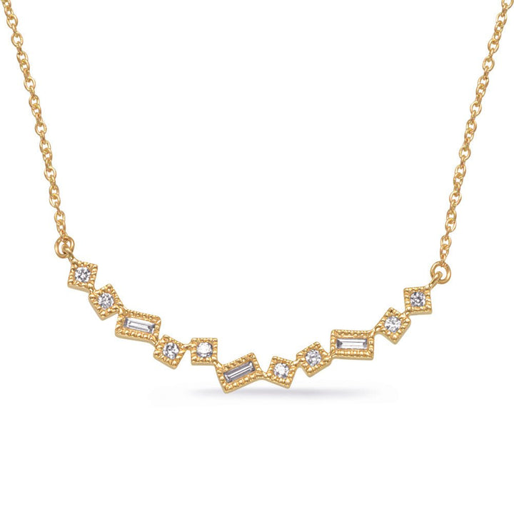 0.12 ctw. GOLD DIAMOND NECKLACE - Design Jewellers Edmonton