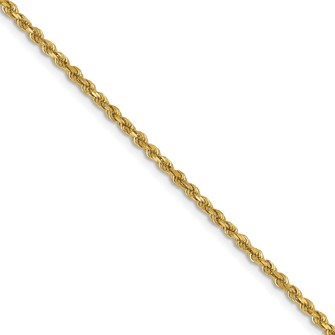 Gold 1.75mm Rope Chain, 100