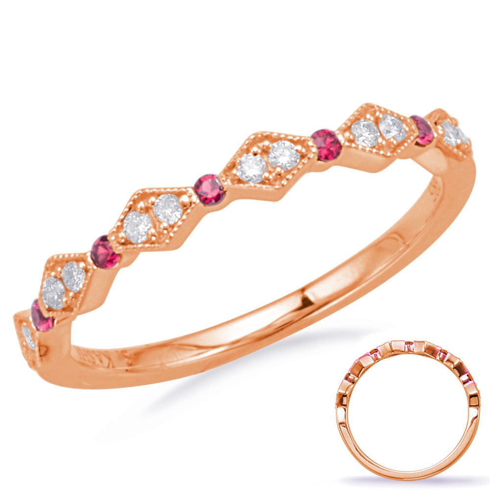 0.17 ctw. GOLD RUBY & DIAMOND RING - Luxury Rings - Design Jewellers Edmonton