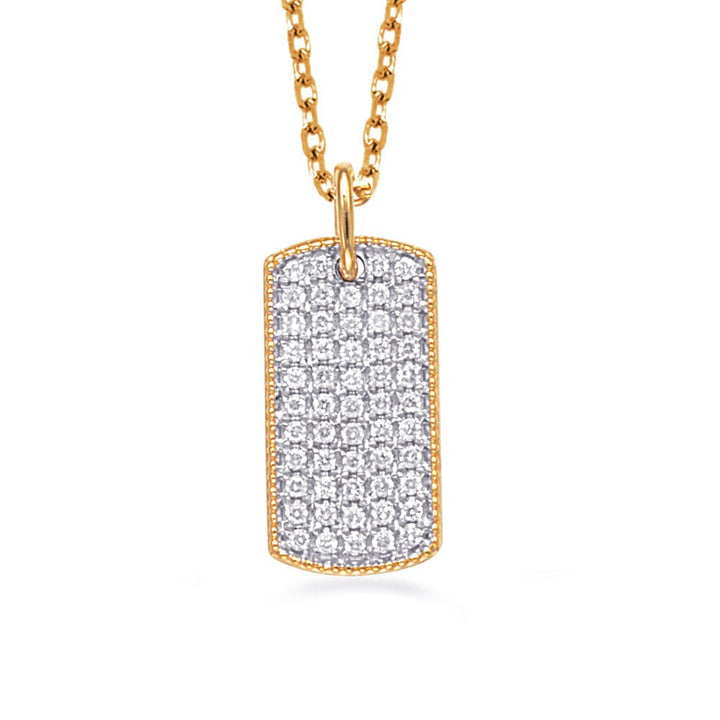 0.20 ctw. Stunning GOLD DIAMOND NECKLACE - Design Jewellers Edmonton