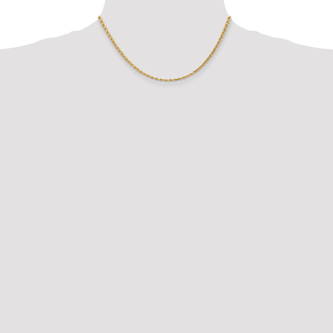 Gold 3mm Rope Chain, 16