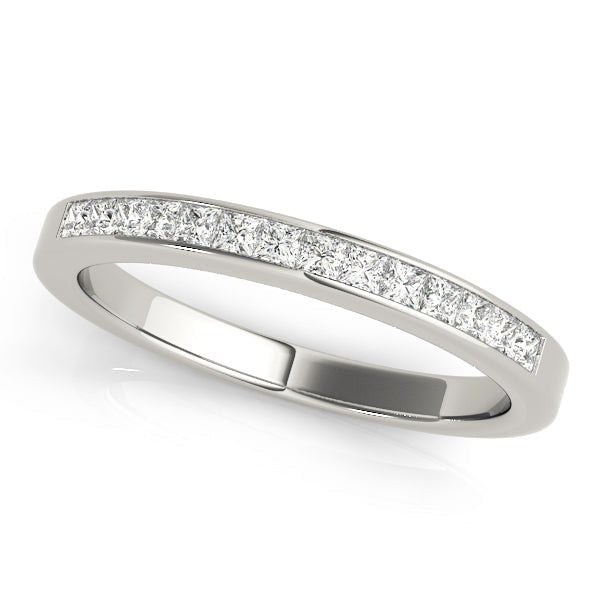 0.25CTW 10K Princess Brilliant Cut Channel Set Diamond Band - Diamond Ring - Design Jewellers Edmonton