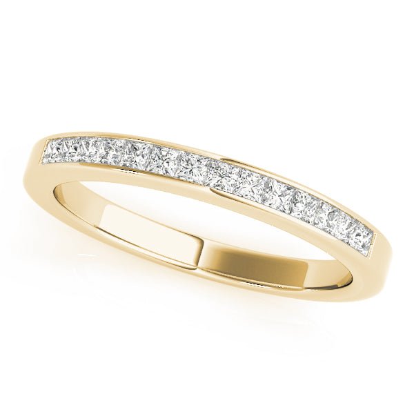 0.25CTW 10K Princess Brilliant Cut Channel Set Diamond Band - Diamond Ring - Design Jewellers Edmonton
