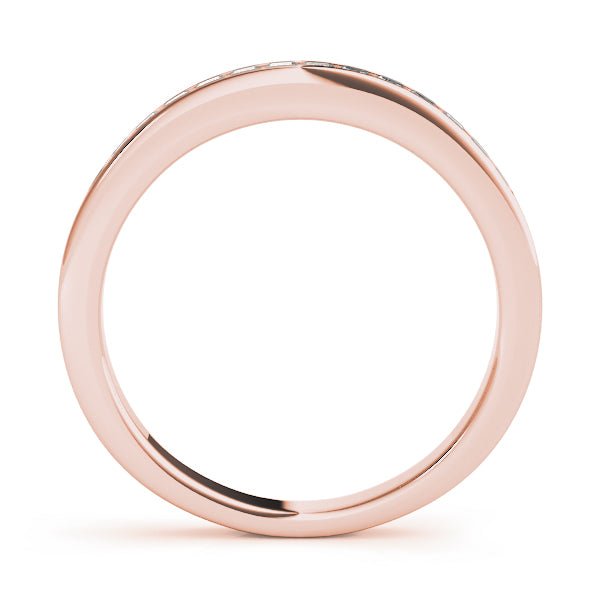 0.25CTW 10K Princess Brilliant Cut Channel Set Diamond Band - Diamond Ring - Design Jewellers Edmonton