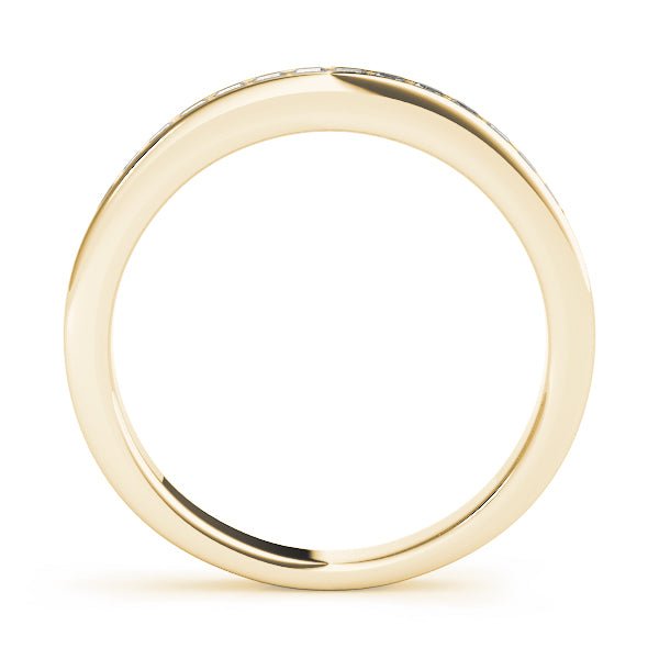 0.25CTW 10K Princess Brilliant Cut Channel Set Diamond Band - Diamond Ring - Design Jewellers Edmonton