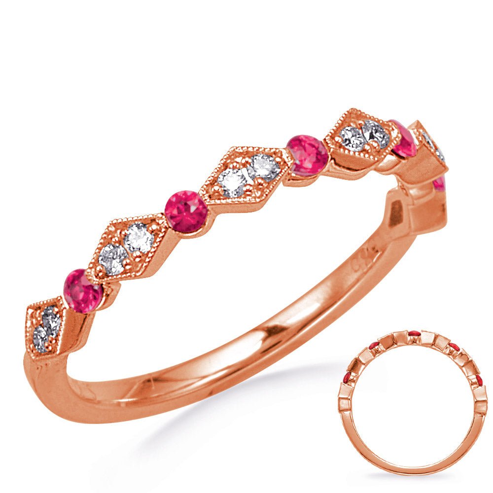 0.30 ctw. GOLD RUBY & DIAMOND RING - Luxury Rings - Design Jewellers Edmonton