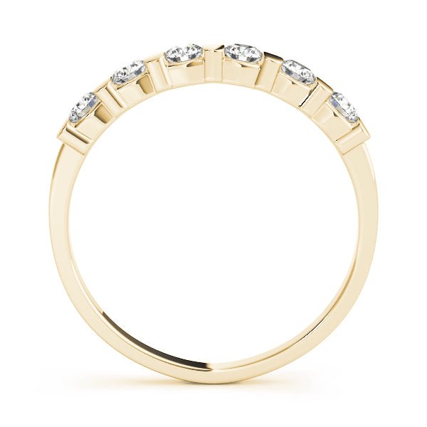 0.33CTW 14K Gold Slim Design Round Brilliant Cut Diamond Band - Diamond Ring - Design Jewellers Edmonton