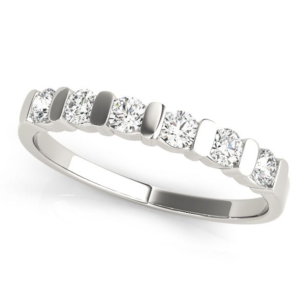 0.33CTW 14K Gold Slim Design Round Brilliant Cut Diamond Band - Diamond Ring - Design Jewellers Edmonton