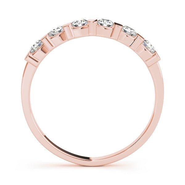 0.33CTW 14K Gold Slim Design Round Brilliant Cut Diamond Band - Diamond Ring - Design Jewellers Edmonton