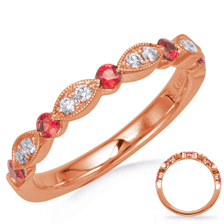 0.37 ctw. GOLD RUBY & DIAMOND RING - Luxury Rings - Design Jewellers Edmonton