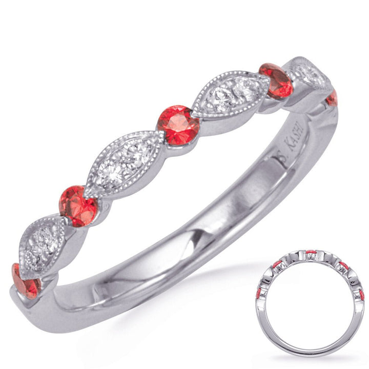 0.37 ctw. GOLD RUBY & DIAMOND RING - Luxury Rings - Design Jewellers Edmonton