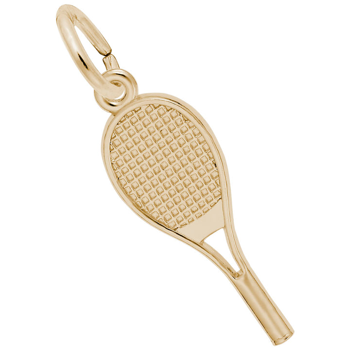 Small Tennis Racquet Charm - View 1