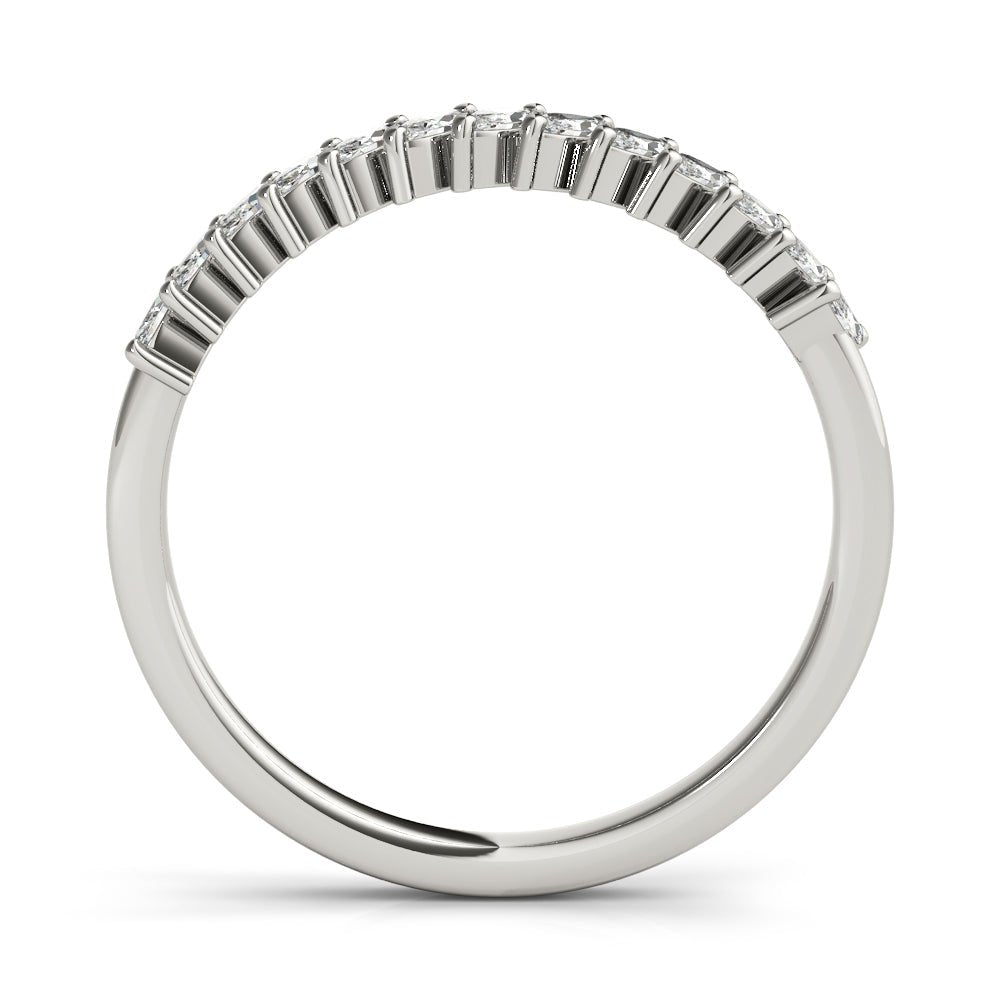 0.40CTW 14K Gold Angle Set Multi Stone Marquise Cut Diamond Band - Diamond Ring - Design Jewellers Edmonton