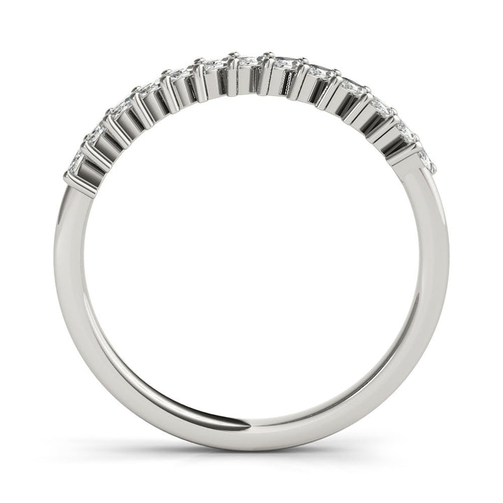 0.40CTW 14K Gold Angle Set Multi Stone Marquise Cut Diamond Band - Diamond Ring - Design Jewellers Edmonton