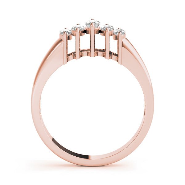 0.50CTW 14K Gold 5 Stone Marquise Cut Diamond Band - Diamond Ring - Design Jewellers Edmonton