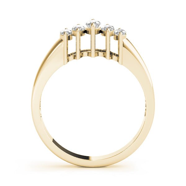 0.50CTW 14K Gold 5 Stone Marquise Cut Diamond Band - Diamond Ring - Design Jewellers Edmonton