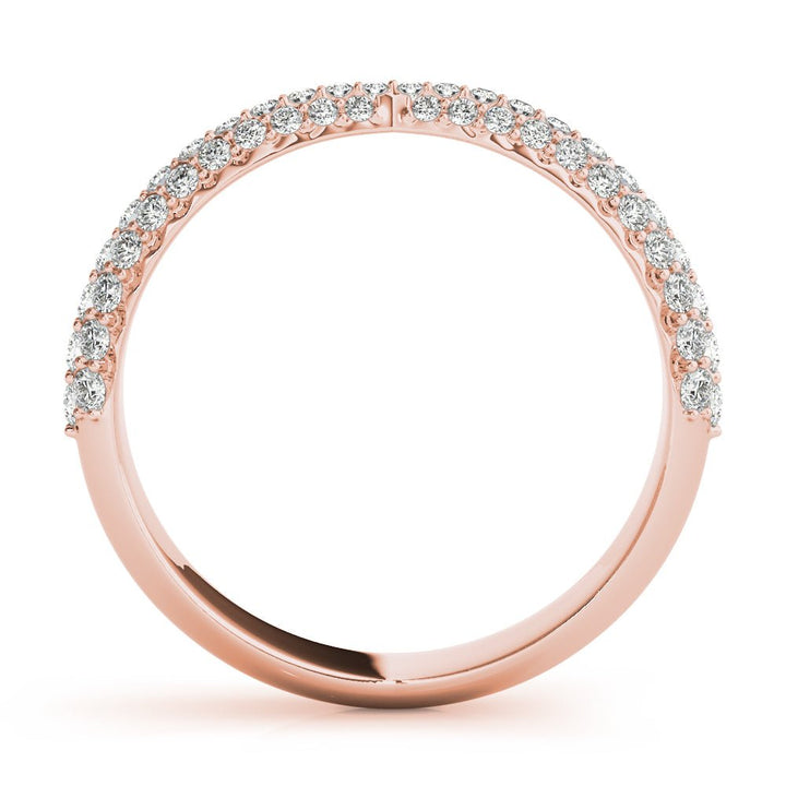 0.50CTW 14K Gold Bowtie Design Pave Diamond Band - Diamond Ring - Design Jewellers Edmonton