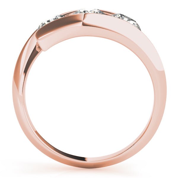 0.50CTW 14K Gold Ladies 3 Stone Past, Present, Round Brilliant Cut Diamond Ring - Past, Present, Future - Design Jewellers Edmonton