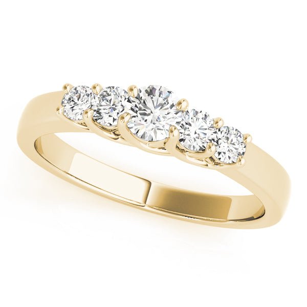 0.50CTW 14K Gold Prong Set Diamond Wedding and Anniversary Band Design - Diamond Ring - Design Jewellers Edmonton