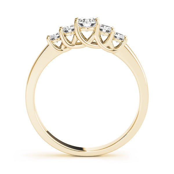 0.50CTW 14K Gold Prong Set Diamond Wedding and Anniversary Band Design - Diamond Ring - Design Jewellers Edmonton