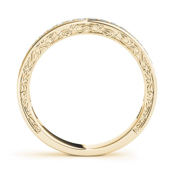 0.50CTW 14K Round Brilliant Cut Channel Set Diamond Band - Diamond Ring - Design Jewellers Edmonton