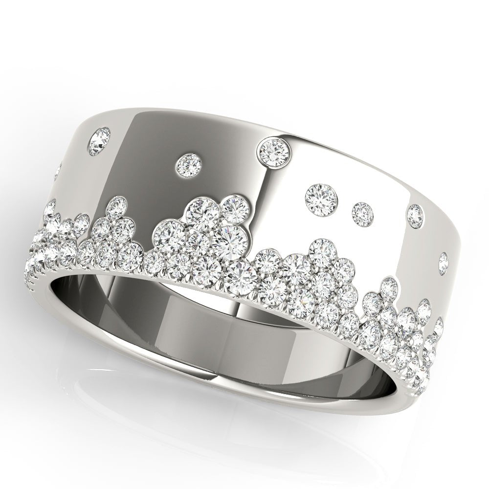 0.52CT Stackable Scatter Ring