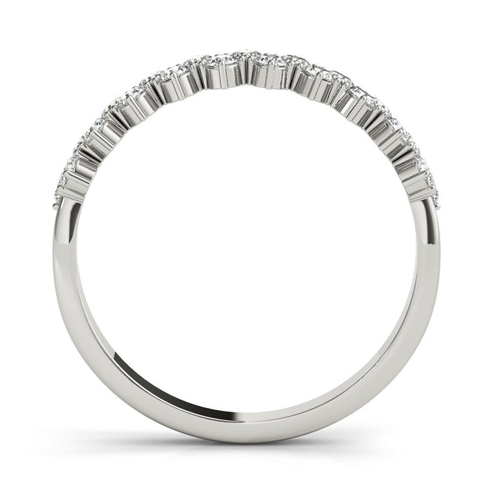 0.53CT 2-Row Prong Set Band - Fashion Ring - Design Jewellers Edmonton