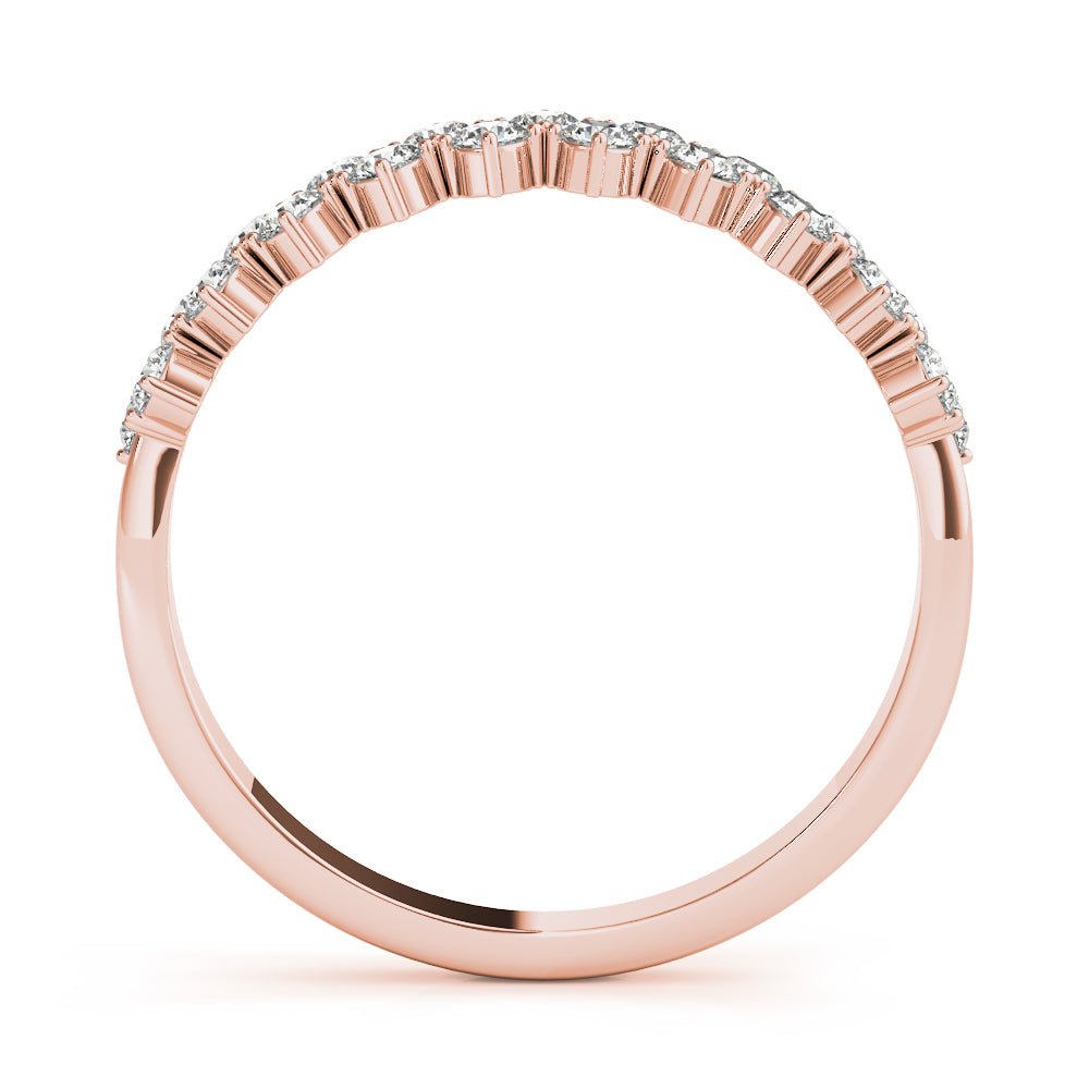 0.53CT 2-Row Prong Set Band - Fashion Ring - Design Jewellers Edmonton