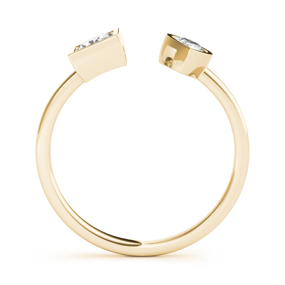0.55CT Pear & Princess Fashion Ring - Fashion Ring - Design Jewellers Edmonton