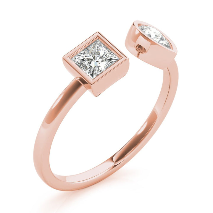 0.55CT Pear & Princess Fashion Ring - Fashion Ring - Design Jewellers Edmonton