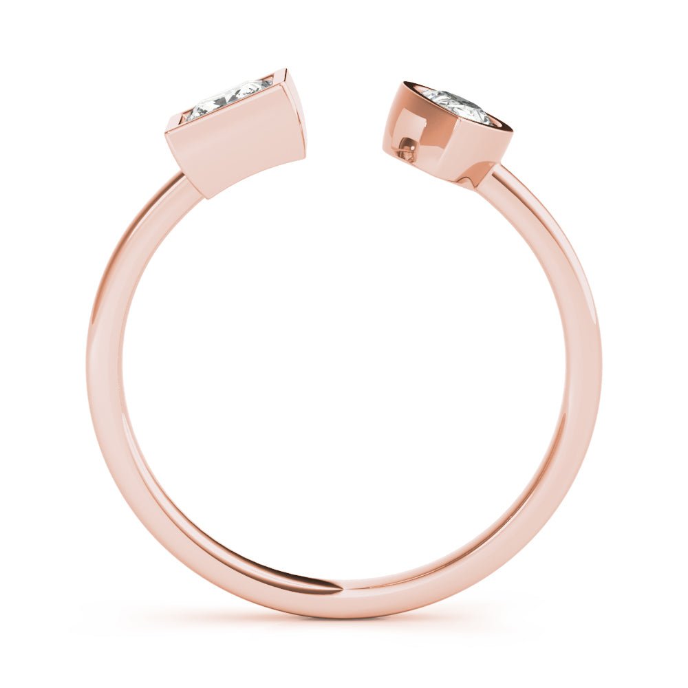 0.55CT Pear & Princess Fashion Ring - Fashion Ring - Design Jewellers Edmonton