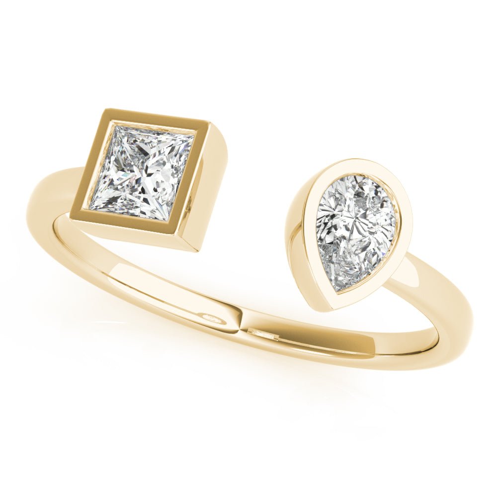 0.55CT Pear & Princess Fashion Ring - Fashion Ring - Design Jewellers Edmonton