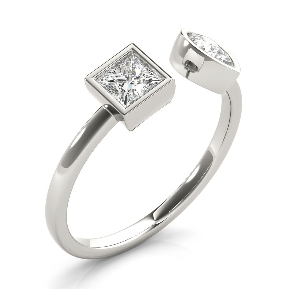 0.55CT Pear & Princess Fashion Ring - Fashion Ring - Design Jewellers Edmonton