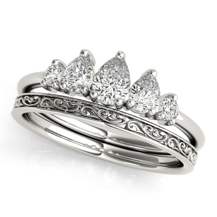0.59CT Fashion Ring Pear Shape - Fashion Ring - Design Jewellers Edmonton