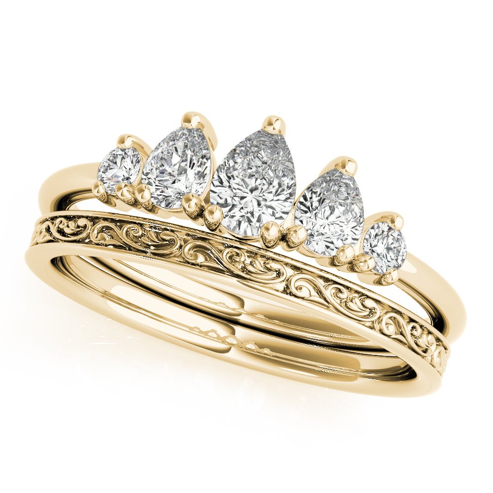 0.59CT Fashion Ring Pear Shape - Fashion Ring - Design Jewellers Edmonton