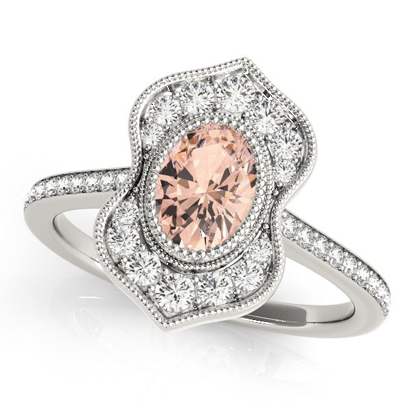 0.67CT Oval Ring - Fashion Ring - Design Jewellers Edmonton