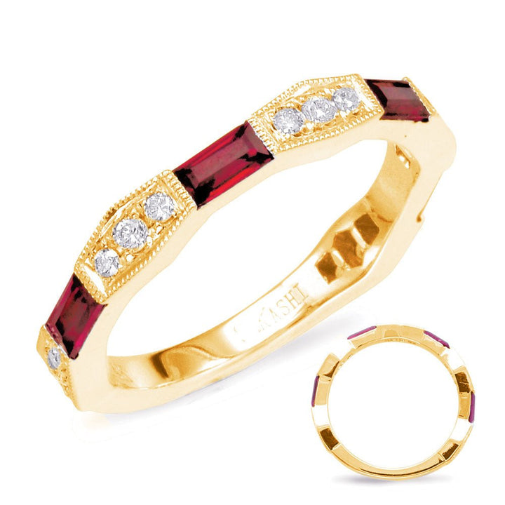 0.69 ctw. WHITE GOLD RUBY & DIAMOND RING - Luxury Rings - Design Jewellers Edmonton