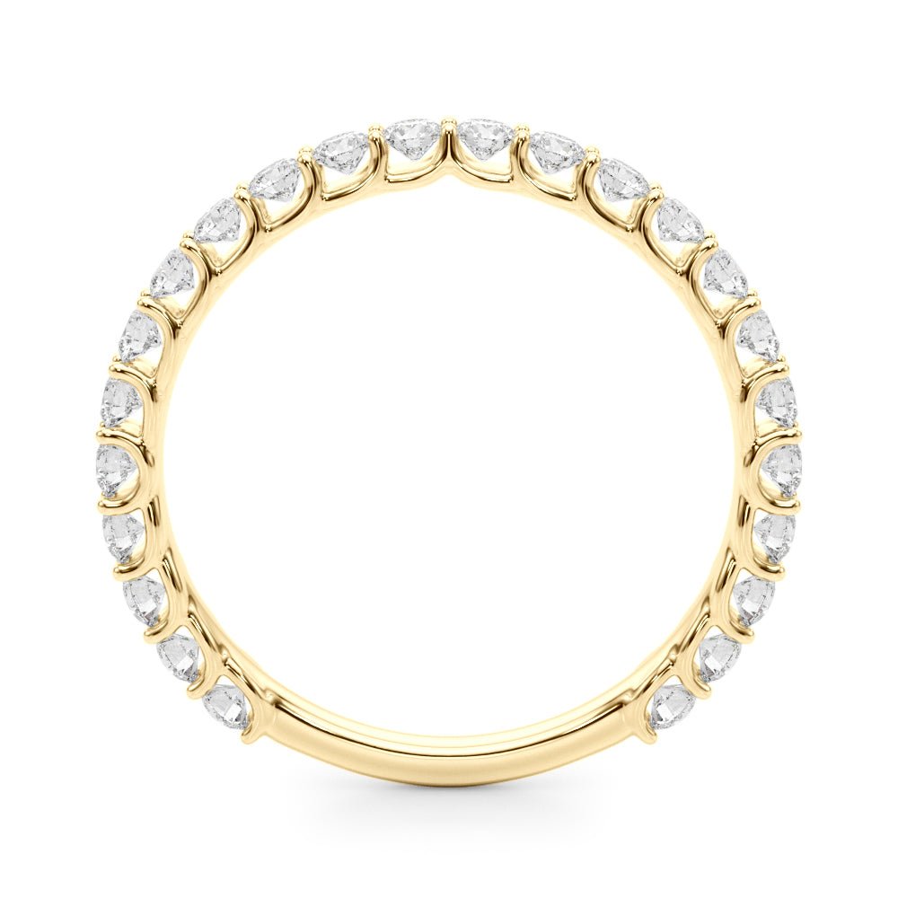 0.72CT 3/4 Eternity Wedding Band - Eternity Band - Design Jewellers Edmonton