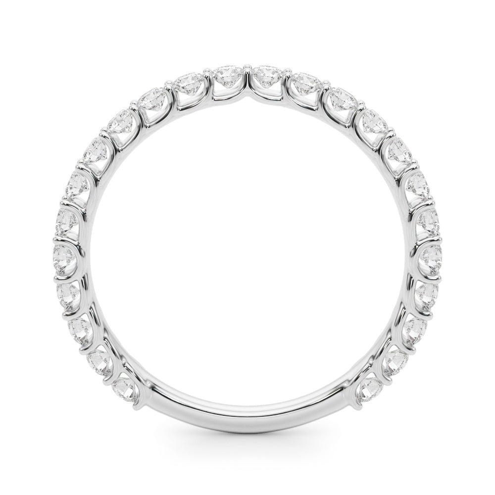0.72CT 3/4 Eternity Wedding Band - Eternity Band - Design Jewellers Edmonton