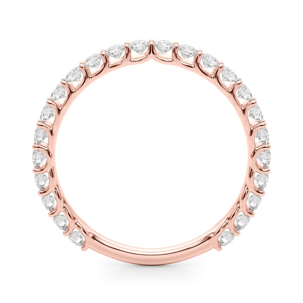 0.72CT 3/4 Eternity Wedding Band - Eternity Band - Design Jewellers Edmonton