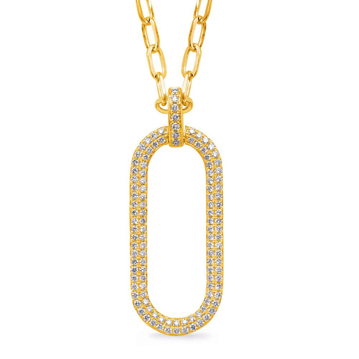 0.73 ctw. Elegant GOLD DIAMOND NECKLACE - Design Jewellers Edmonton