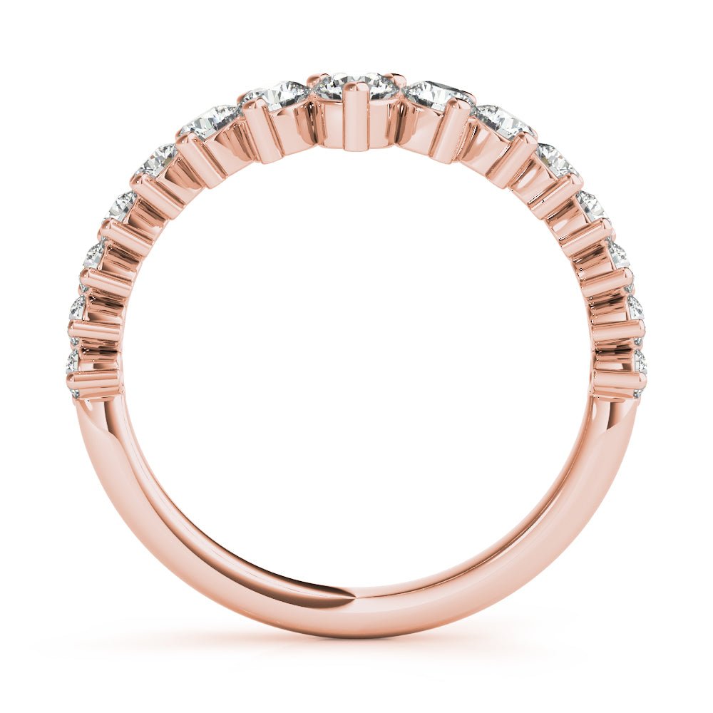 0.74CT Graduating Diamond Chevron Band - Fashion Ring - Design Jewellers Edmonton