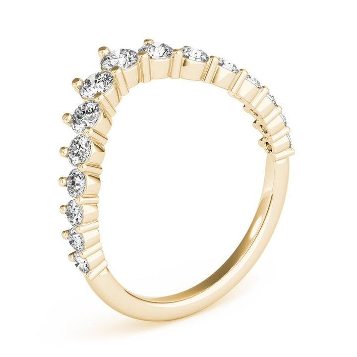 0.74CT Graduating Diamond Chevron Band - Fashion Ring - Design Jewellers Edmonton