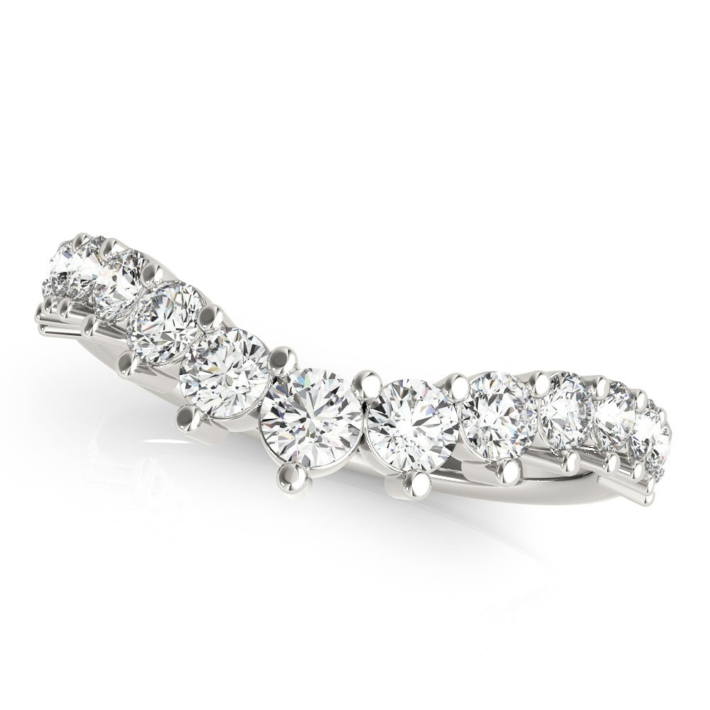0.74CT Graduating Diamond Chevron Band - Fashion Ring - Design Jewellers Edmonton
