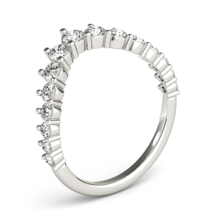 0.74CT Graduating Diamond Chevron Band - Fashion Ring - Design Jewellers Edmonton