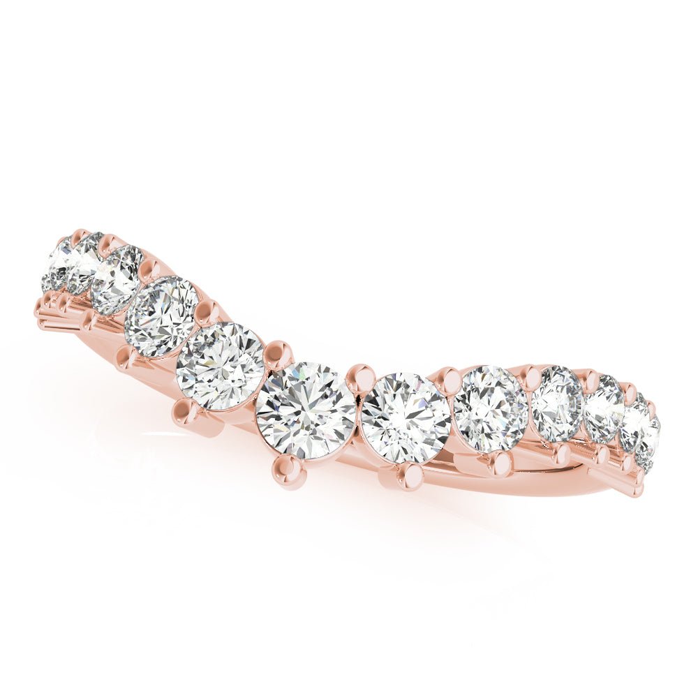 0.74CT Graduating Diamond Chevron Band - Fashion Ring - Design Jewellers Edmonton