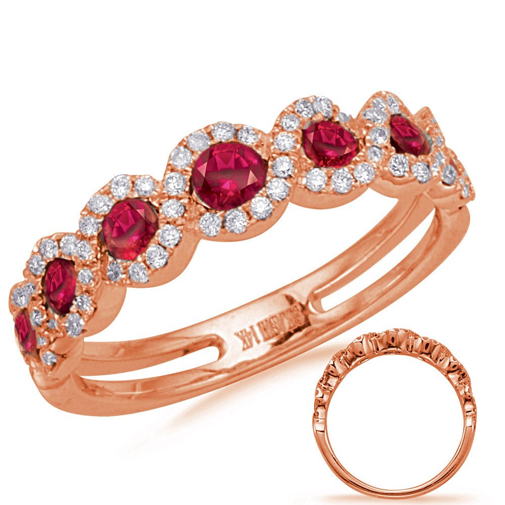 0.75 ctw. GOLD RUBY & DIAMOND RING - Luxury Rings - Design Jewellers Edmonton